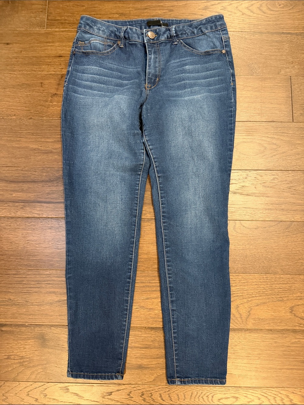 1822 Denim Women's Blue Skinny Jeans Size 14 - C58-006